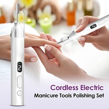 5 in 1 Electric Nail Sander Grinding Pen Machine File Drill Polishing Tools Set