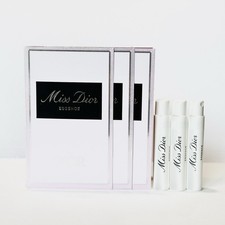 3 x Dior Miss Dior Essence de Parfum Sample Spray 1ml each