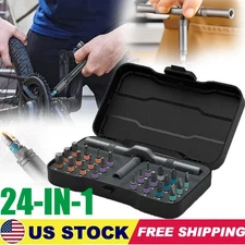 Home Repairs 24 In 1 Multi Bit Magnetic Screwdriver Set Multifunctional Toolbox 