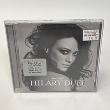 HILARY DUFF - Best Of Hilary Duff - (CD/2008)- Hype Stickers