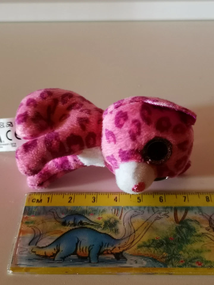 Ty Leopard Glamour McDonald's 2016 Glubschis 2016, Happy Meal, ca. 7 cm, Pink - Bild 3 von 4
