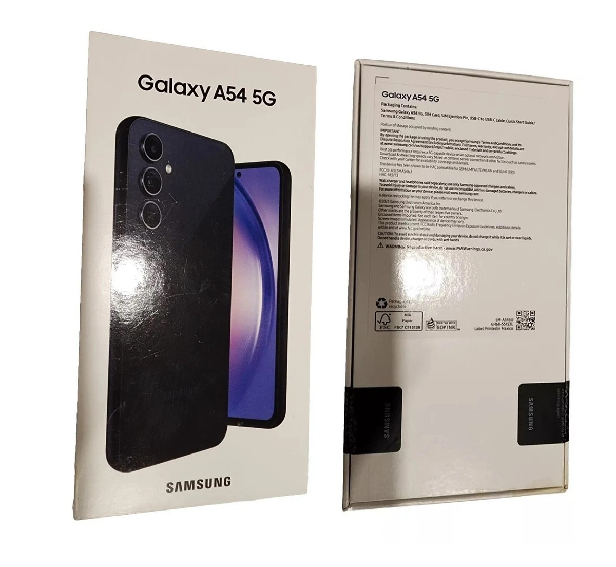 OPEN BOX Samsung Galaxy A54 5G A546U 128GB Factory Unlocked