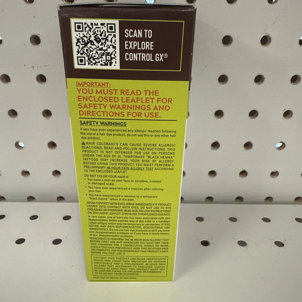 Just For Men Control GX Grey Reducing Shampoo, Gradually Colors Hair, 4 Ounce - Image 2 of 4