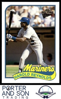 Harold Reynolds 2004 Topps All-Time Fan Favorites #94 Seattle Mariners Baseball