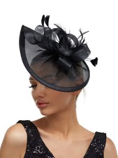 2024 Elegant Fascinator Hat for Women Tea Party Kentucky Derby Fascinator Pillbo