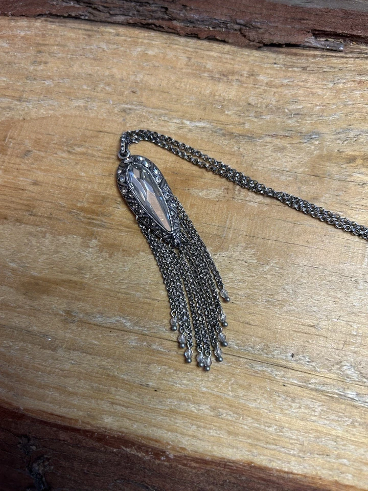 Collar largo con borla de cristal Brighton, ALICE, Foto 2 de 4