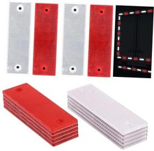 16 PCS Safety Reflectors, Rectangle High-intensity Reflective Sticker,
