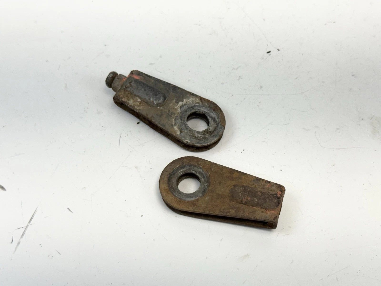 ✅ 1983 Kawasaki KX 80 KX80 Rear Wheel Adjusters Tighteners OEM Genuine