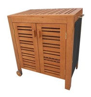 TrendLine Servierwagen Outdoor 77X58X88Cm Grillwagen Rollwagen KüChenwagen