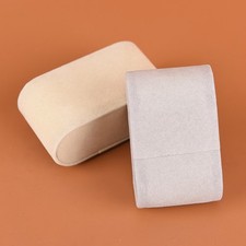 1Stück Elfenbein/Creme Wildleder Uhrenkissen Uhrenkissen für Case Box Displ$g