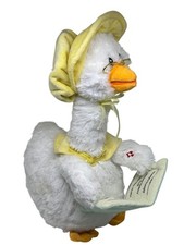 Cuddle Barn Mother Goose Talking Animated Plush Toy Nursery Rhymes Storyteller