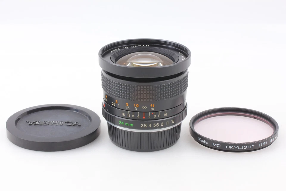 [N MINT w/ Cap] Yashica ML 24mm f2.8 Wide Angle Lens Contax / Yashica From JAPAN - Image 2 of 4