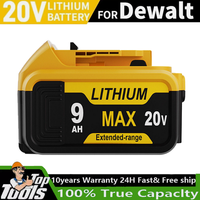 FüR Original Dewalt Akku 18V 9,0Ah Xr Lithium Li-Ion DCB182 DCB184 DCB200 DCB206
