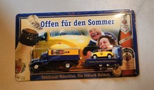 Mauritius Zwickau Bierlaster Werbemodell Offen für den Sommer LKW mit VW Käfer