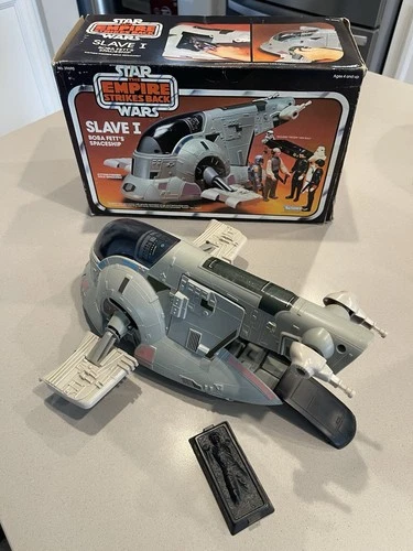 1981 Slave 1 ship STAR WARS Empire Strikes Back Vintage Original COMPLETE w Box