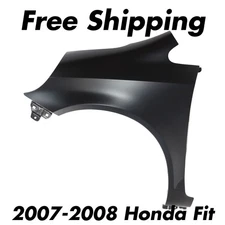 Front Fender Primed Steel Left Driver Side For 2007-2008 Honda Fit