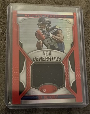 2019 Panini Certified - New Generation Jerseys DK Metcalf #NG-DKM Red /199 (RC)