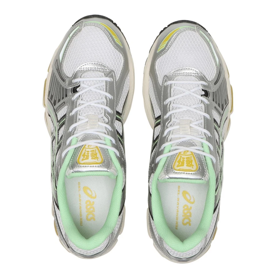 1203A827-100 Asics Gel-Kayano 12.1 plata verde naranja (hombre) - Imagen 4 de 4