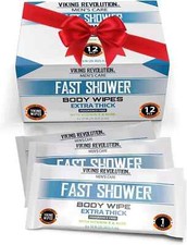 Body Wipes for Men Gym Wipes Shower Disposable and Eco-Friendly Wrapped Wipes Us