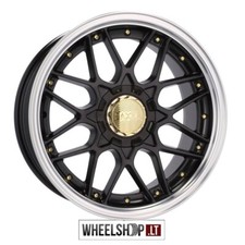 Cerchi neri Haxer HX025 R17 5x120 4x 17 pollici ET30 8J per BMW E46 E36 E90