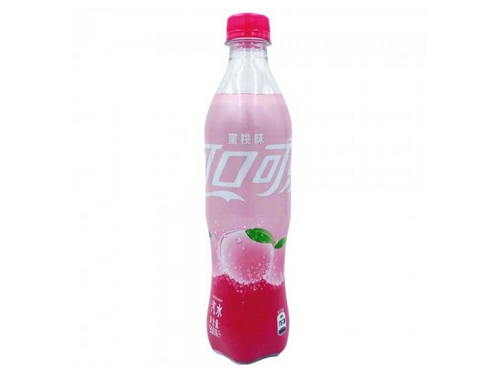 NEW COCA COLA PEACH 500 ML - FLAVOUR FROM CHINA ASIA - LIMITED