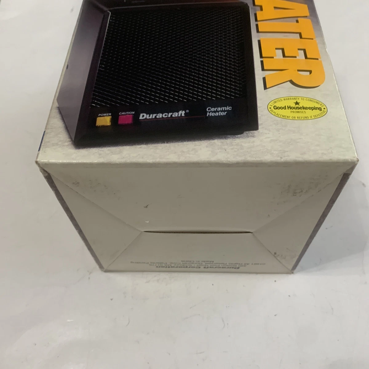 Vintage Duracraft CZ-306 Portable Ceramic Air Space Heater 1500W Tested  Works | eBay