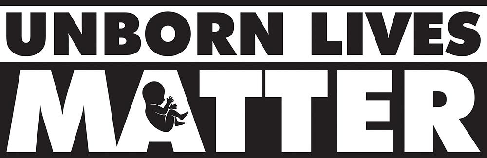 Unborn Lives Matter Pro-Life Bumper Sticker