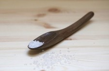 Handmade Unique Wooden Salt Spoon Sugar Spices Cooking Salt Pig Scoop VAT Pepper