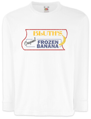 Bluth's Original Frozen Banana I Arrested Kinder Langarm T-Shirt Development