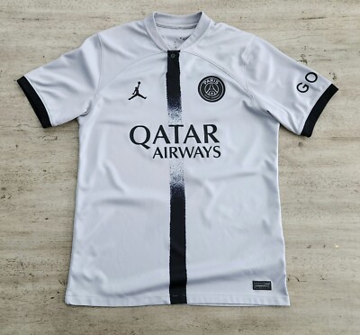 Jordan PSG #30 Lionel Messi 2022/23 Away Soccer Jersey Sz M Paris