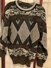 Vintage Colore Italia Sweater Size M Made in Italy Acrylic /Wool Excellent Cond.
