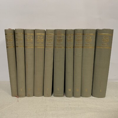 Das Werk Von Arno Holz 10 Volume Set in German 1925