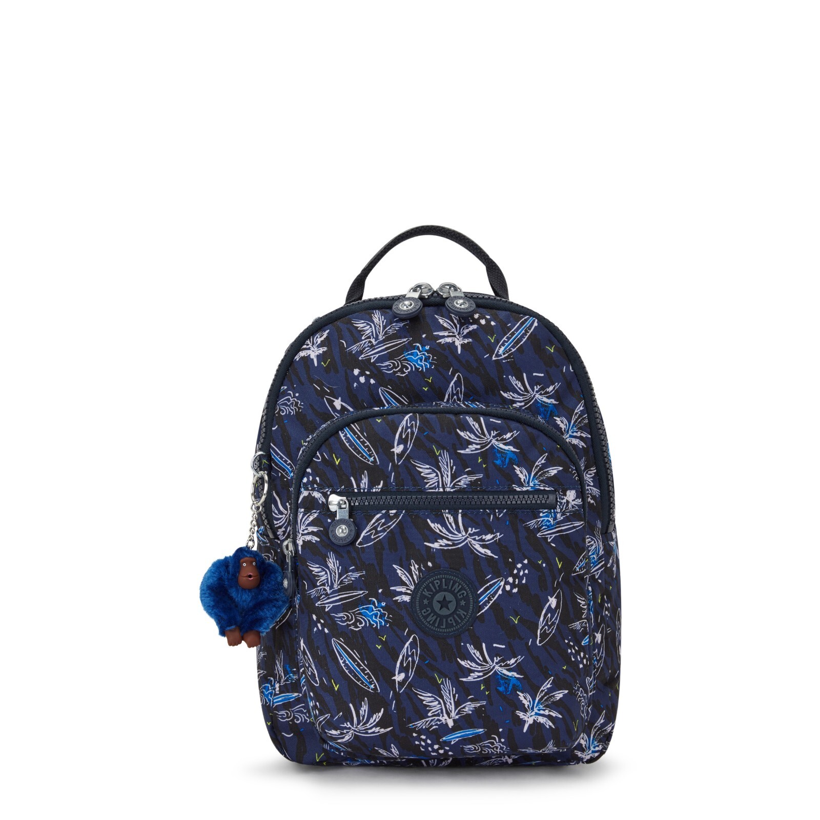 Kipling SEOUL S Small Backpack - Surf Sea Prt RRP £88