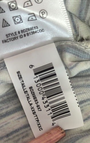 BCBGeneration Midikleid drapiert Taschen Surplice gestreift Damen Größe XXS - Bild 17 von 19