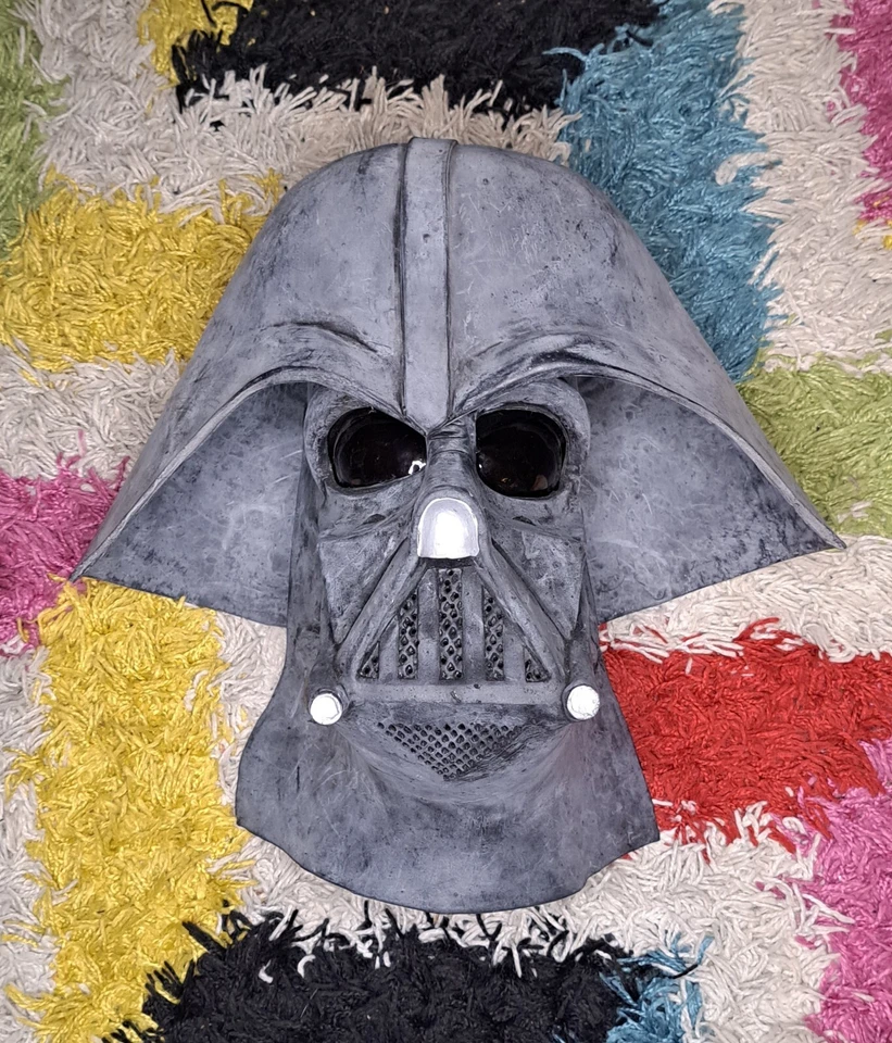 Star Wars Darth Vader Máscara + Casco Set Halloween Juegos con disfraces Rubíes 1997 Lucasfilm Foto 2 de 4