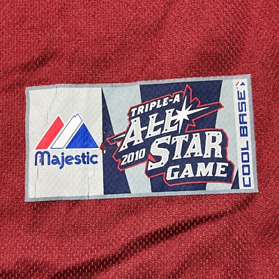 Baseball Jersey Mens XL Red Majestic All Star Game MLB Triple A