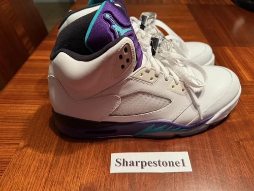 Air Jordan 5 Retro "Grape" (2012) Size 11.5 DS Nike Kobe  1 2 3 4 5 6 7 11 12 13