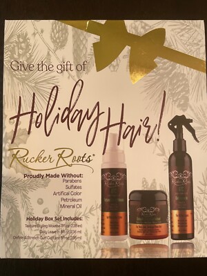 Rucker Roots Hair Product Set - 3 Items