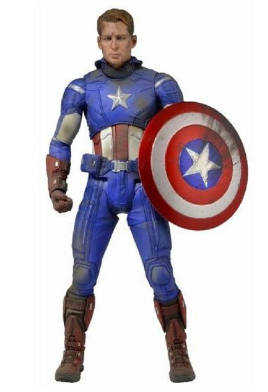 Marvel Avengers Captain America 1 4 scale Action Figure Neca Marvel Avengers Captain America 1 4 scale Action Figure Neca