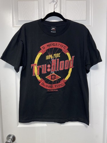 True Blood B Negative HBO Licensed True Blood T Shirt Men’s Size: Large
