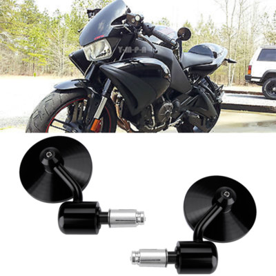 7/8'' MOTORCYCLE HANDLE BAR END MIRRORS FOR BUELL LIGHTNING XB9SX XB12S 1125CR MT