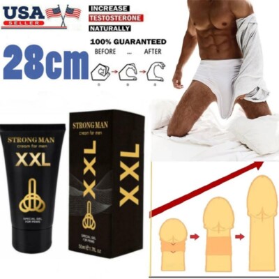 Enlarger XXL Cream for Men Natural Grow Big Thick Faster Enhancement USA