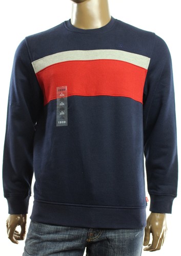 NUEVO SUÉTER SUDADERA DE LANA DE GAMUZA IZOD CUELLO REDONDO S - Imagen 16 de 18