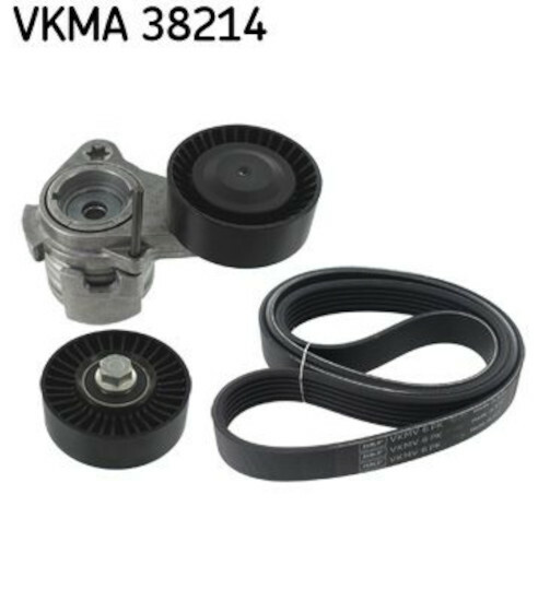 SKF Keilrippenriemensatz FüR BMW 5Er (E60,E61),6Er (E63,E64),7Er (E65,E66,E67)-image