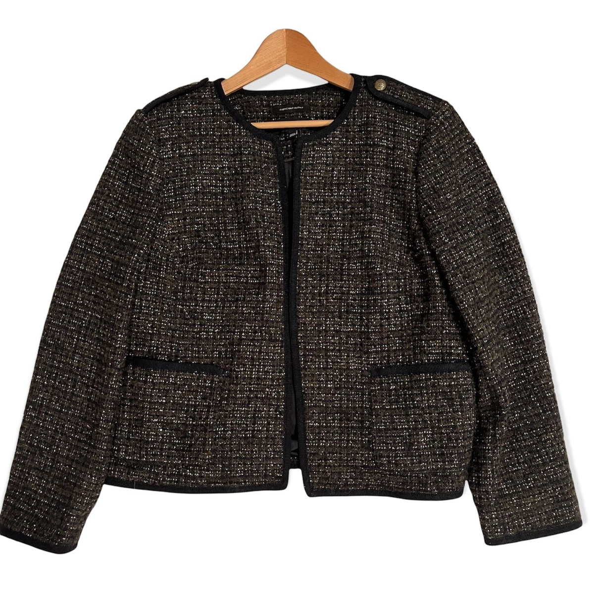 Talbots outlet tweed blazer