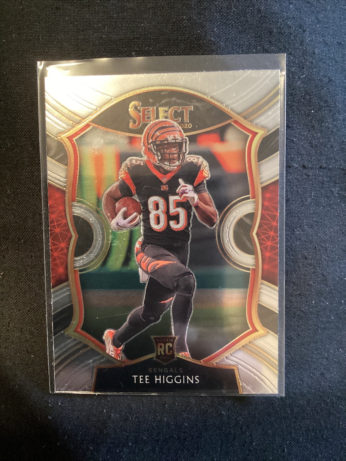 2020 Panini Select #60 Tee Higgins Rookie Cincinnati Bengals           JT12