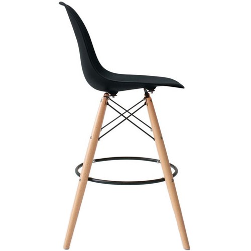 Set of 2 Modern Contemporary Bar Stools Height Pub Chairs Eiffel Metal Dowel Leg - Picture 21 of 64