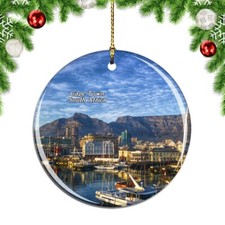 South Africa Table Mountain Cape Town Christmas ornament city travel souvenir