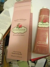 CRABTREE EVELYN ROSEWATER REJUVENATING HAND THERAPY 3.5 oz METAL TUBE New in Box
