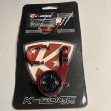 K-Edge 22.2 TT / Tri Bike Mount fits Garmin Edge Red